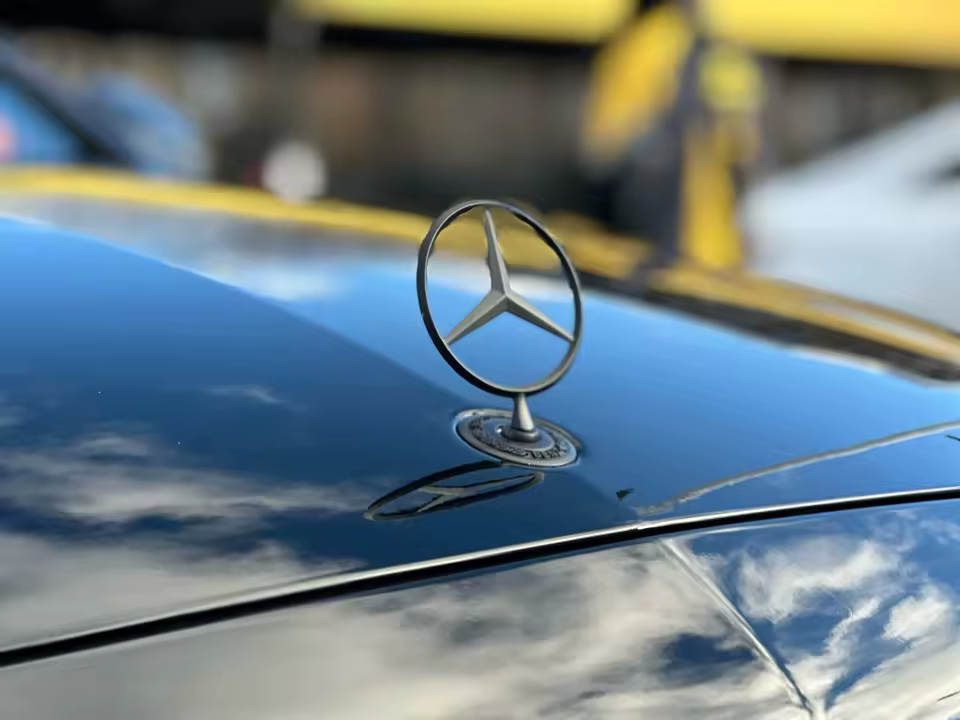 Insigne emblème etoile pour Mercedes-Benz W202,W203,W204,W208,W210,W220,W211