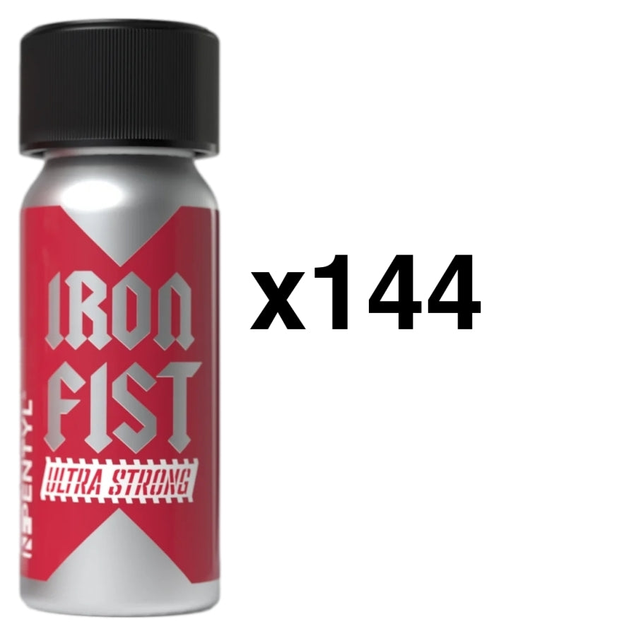 Pack 144 flacons Iron Fist Ultra Strong – Leather Cleaner 24 ml