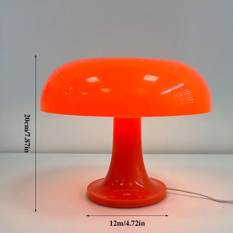 Lampe de table LED champignon – Lampe de bureau moderne – Éclairage