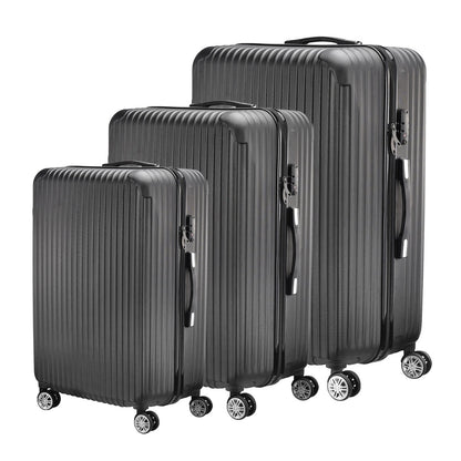 Lot de 3 Valises Rigides S M L – Serrure TSA – 4 Roues – Voyage