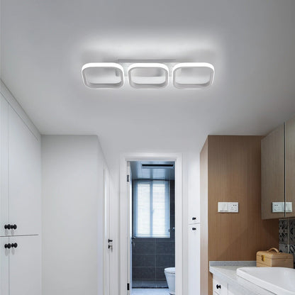 Plafonnier LED Moderne 32W Blanc 6000K – Luminaire Design Salon Chambre