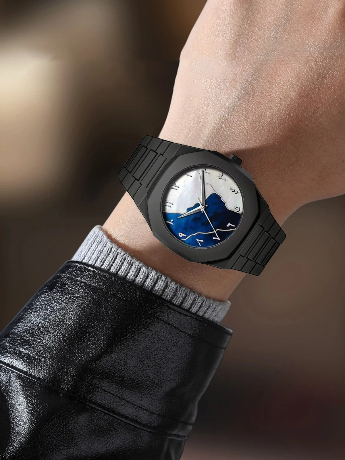 Montre homme design minimaliste – Bracelet 9mm – Montre à quartz