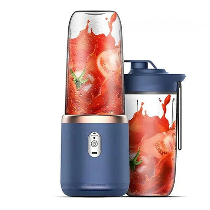 Blender Portable USB 2 Bouteilles – Mini Mixeur Fruits Smoothie Jus Rechargeable