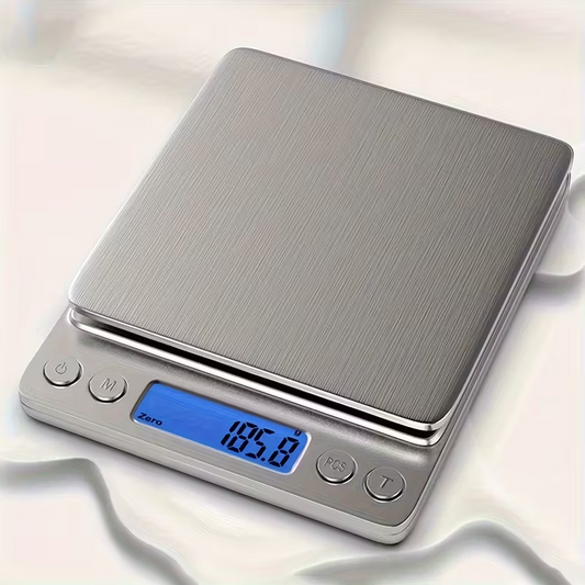 Balance de Cuisine Numérique Précision 0,1 g – Écran LCD – Jusqu’à 3 kg