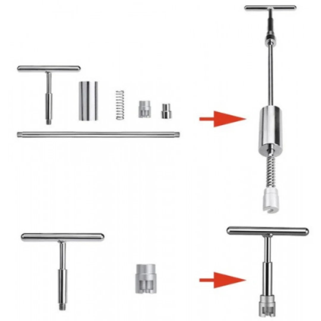 Kit de Réparation de Bosse Voiture Outil de Débosselage Redressage Carrosserie