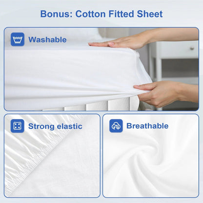 MATELAS 140X190 140X200 90X190 90X200 HAUTEUR 25 CM 9 ZONES PREMIUM