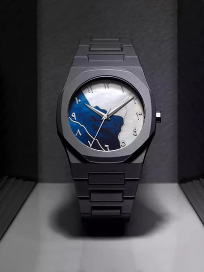 Montre homme design minimaliste – Bracelet 9mm – Montre à quartz