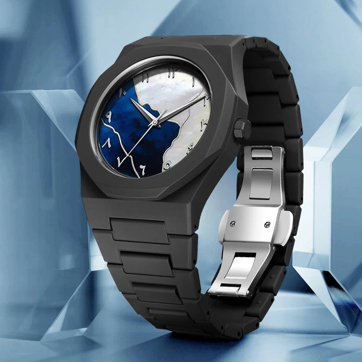 Montre homme design minimaliste – Bracelet 9mm – Montre à quartz