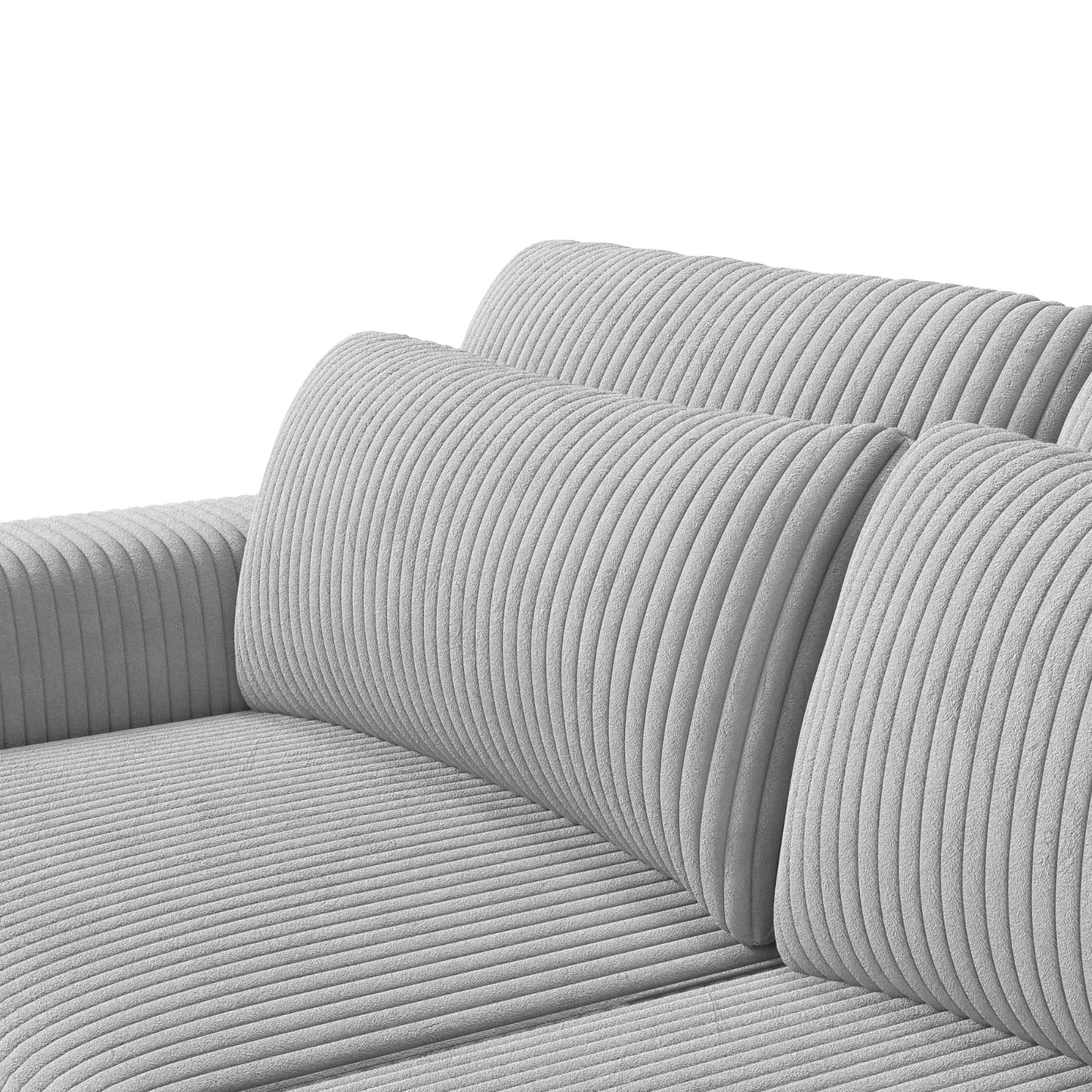 Canapé Modulaire Premium Velours Côtelé – 2 à 4 Places – Configurable