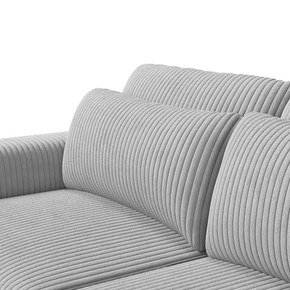 Canapé Modulaire Premium Velours Côtelé – 2 à 4 Places – Configurable