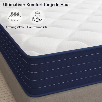 Matelas hybride confort premium – Soutien équilibré et couchage respirant