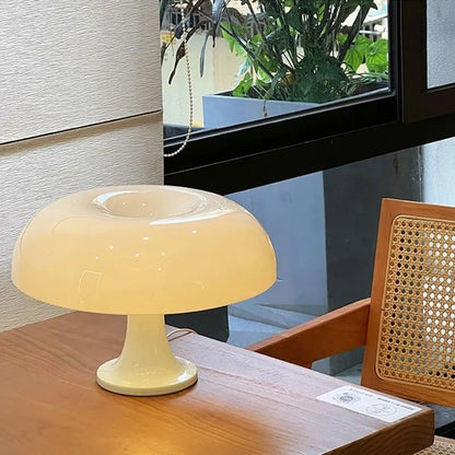 Lampe de table LED champignon – Lampe de bureau moderne – Éclairage