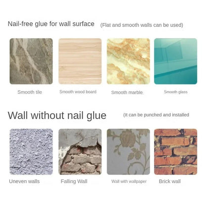 Porte Papier WC Mural Inox Sans Perçage – Support Papier Toilette Moderne