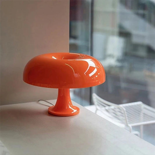 Lampe de table design champignon – Style italien – Éclairage haut de gamme