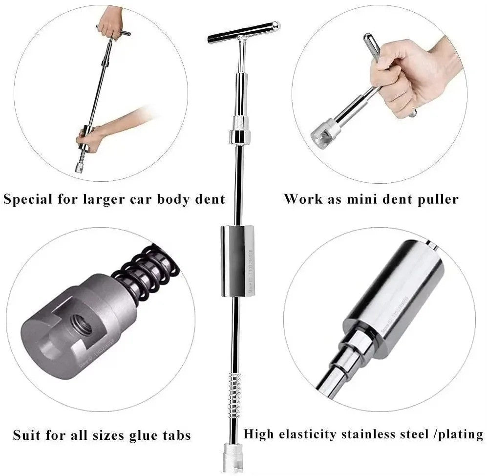 Kit de Réparation de Bosse Voiture Outil de Débosselage Redressage Carrosserie