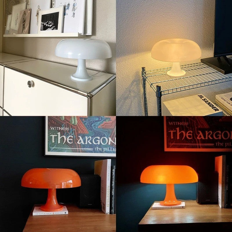 Lampe de table design champignon – Style italien – Éclairage haut de gamme