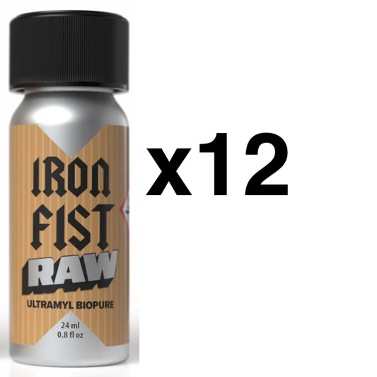 Pack 12 flacons Iron Fist RAW – Leather Cleaner 24 ml