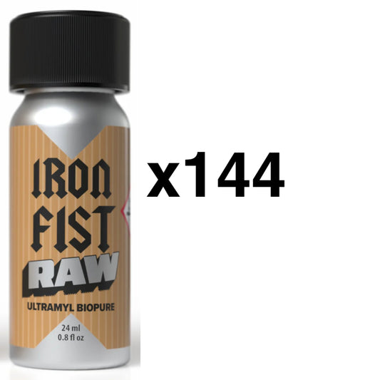 Pack 144 flacons Iron Fist RAW – Leather Cleaner 24 ml
