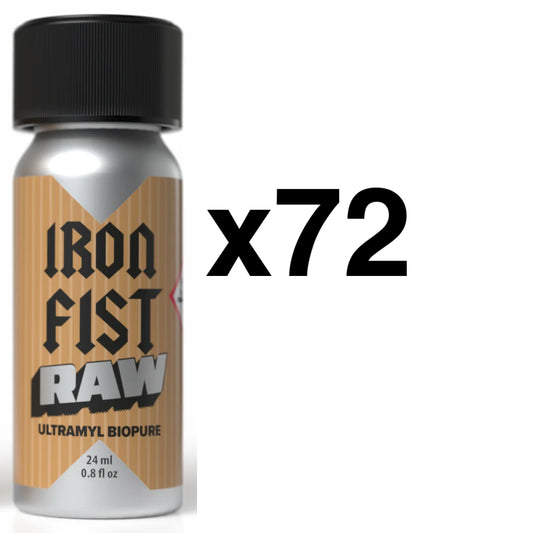 Pack 72 flacons Iron Fist RAW – Leather Cleaner 24 ml