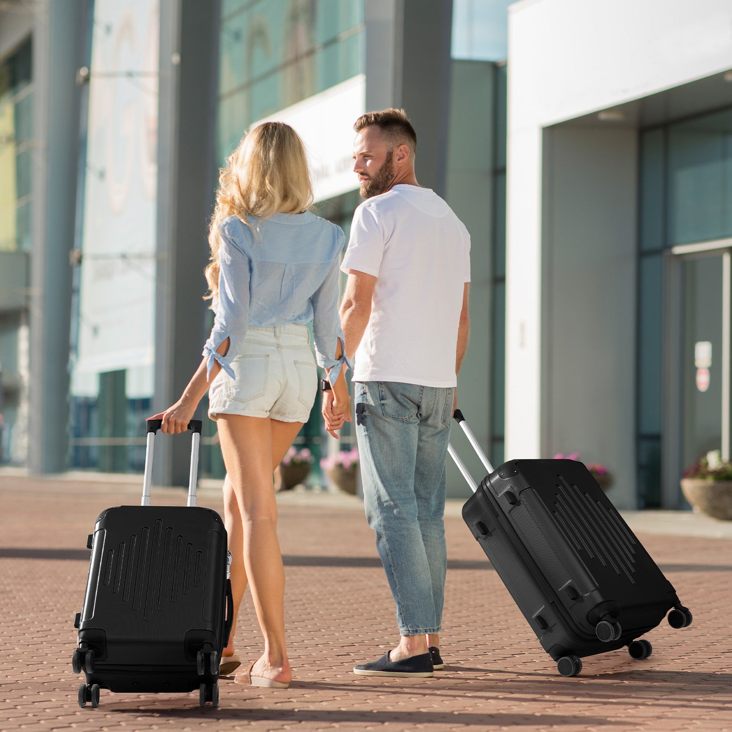 Ensemble Bagages Prestige 2 Pièces - Valise Cabine et Vanity assorti
