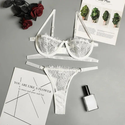 Ensemble Lingerie Dentelle Femme Sexy
